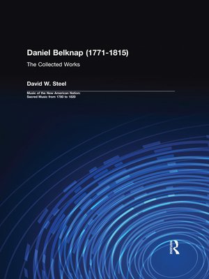 cover image of Daniel Belknap (1771-1815)